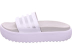 Adidas Damen Badeschuh Adidas Adilette Platform in weiß