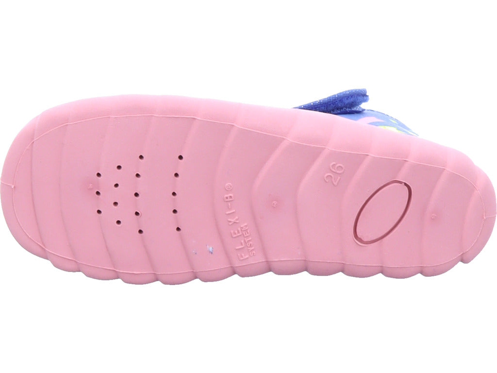 Fischer Girls' Slipper in blue
