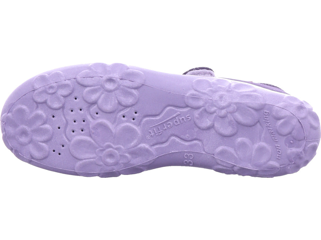 Superfit Girls' Slippers, Textile Slippers, Bonny in purple