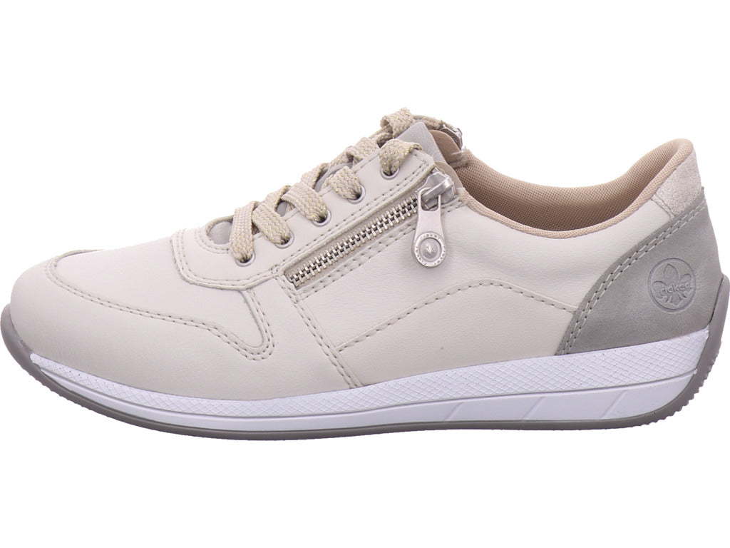 Rieker Damen Halbschuh Fsk Damen Halbschuhe in beige