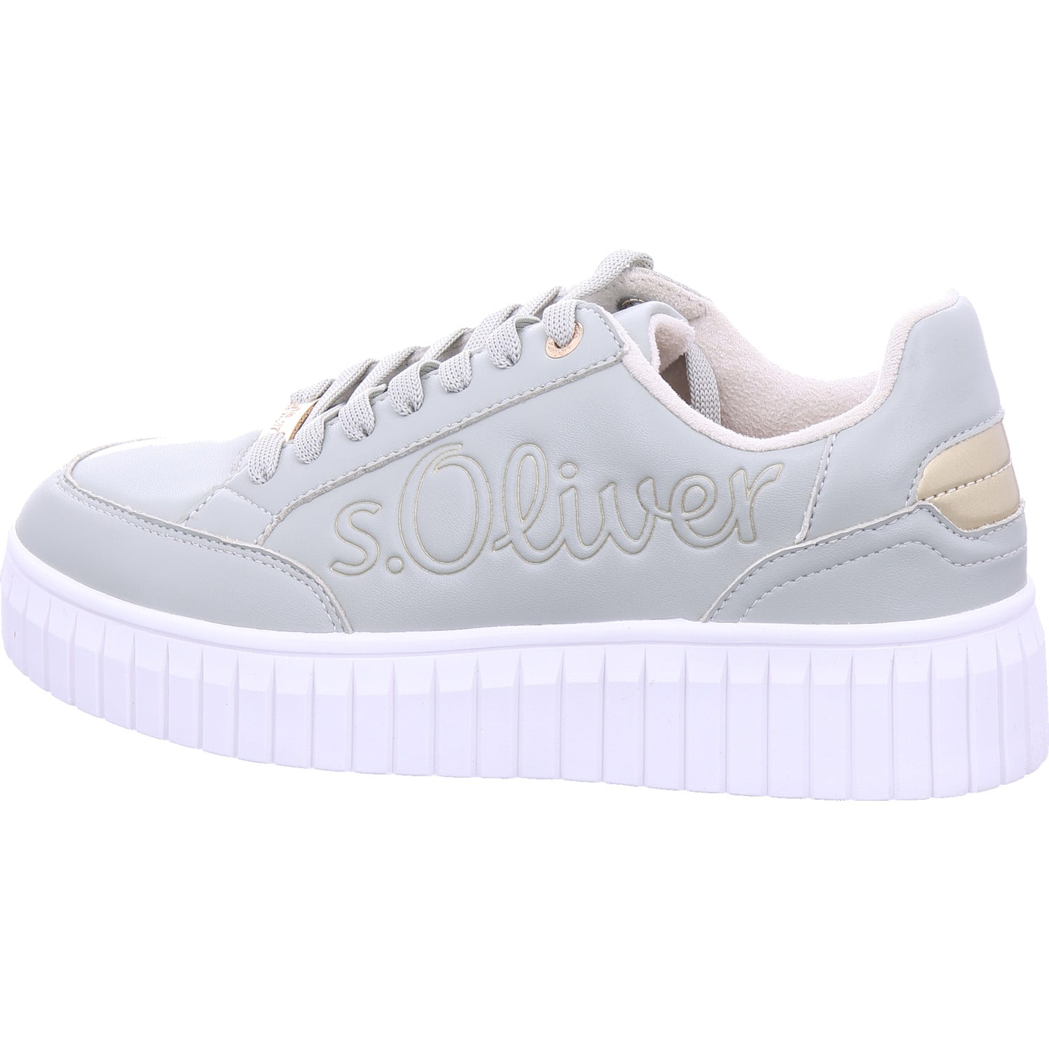 s.Oliver women's sneakers in green