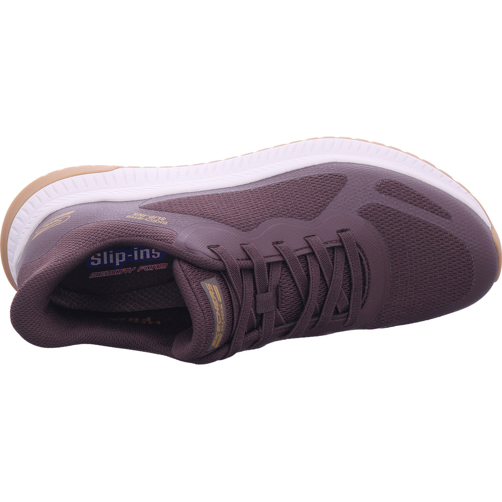 SKECHERS Men's Bobs Squad 4 Sneakers in brown