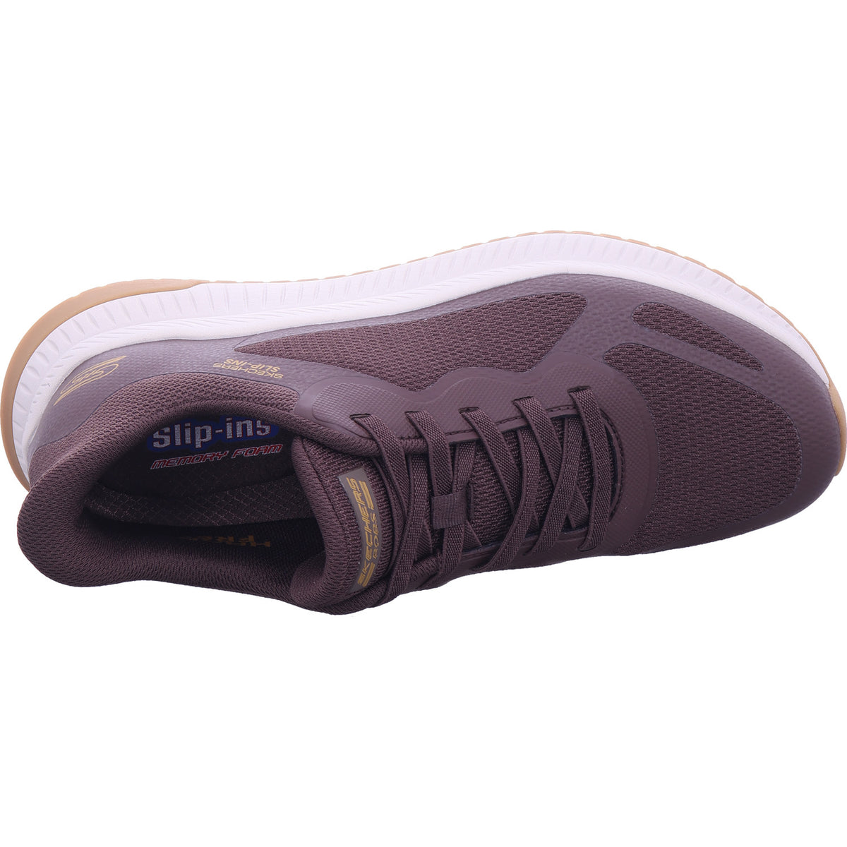 SKECHERS Men's Bobs Squad 4 Sneakers in brown