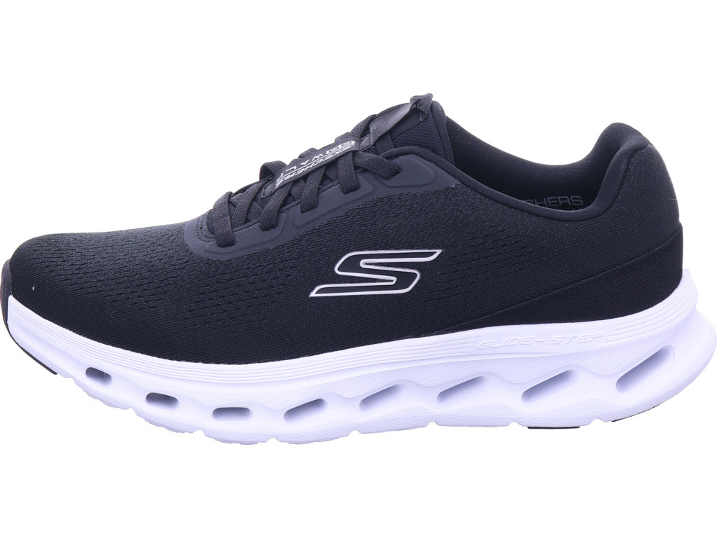 SKECHERS Men's Low-Top Shoe in Black
