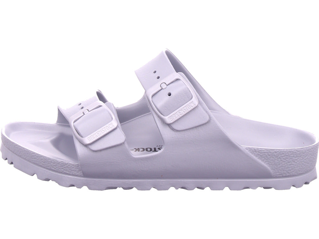 Birkenstock Damen Pantolette Metallic Silver in sonstige