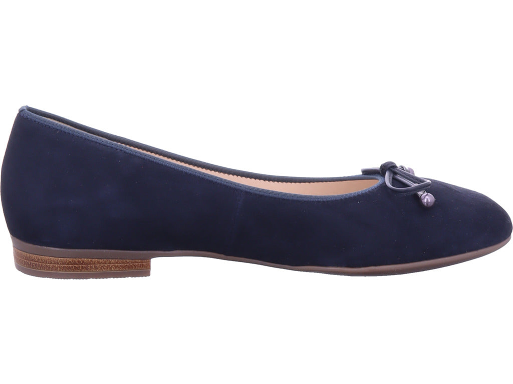 Ara Damen Ballerina Sardinia in blau