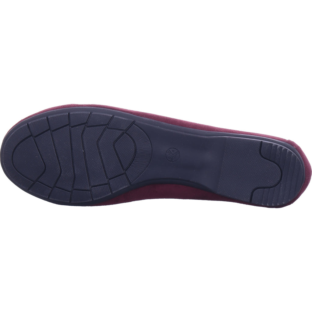 Jana Damen Ballerina  in bordo
