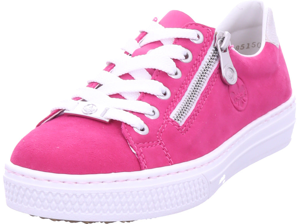 Rieker Damen Sneaker Fsk Damen Halbschuhe in pink