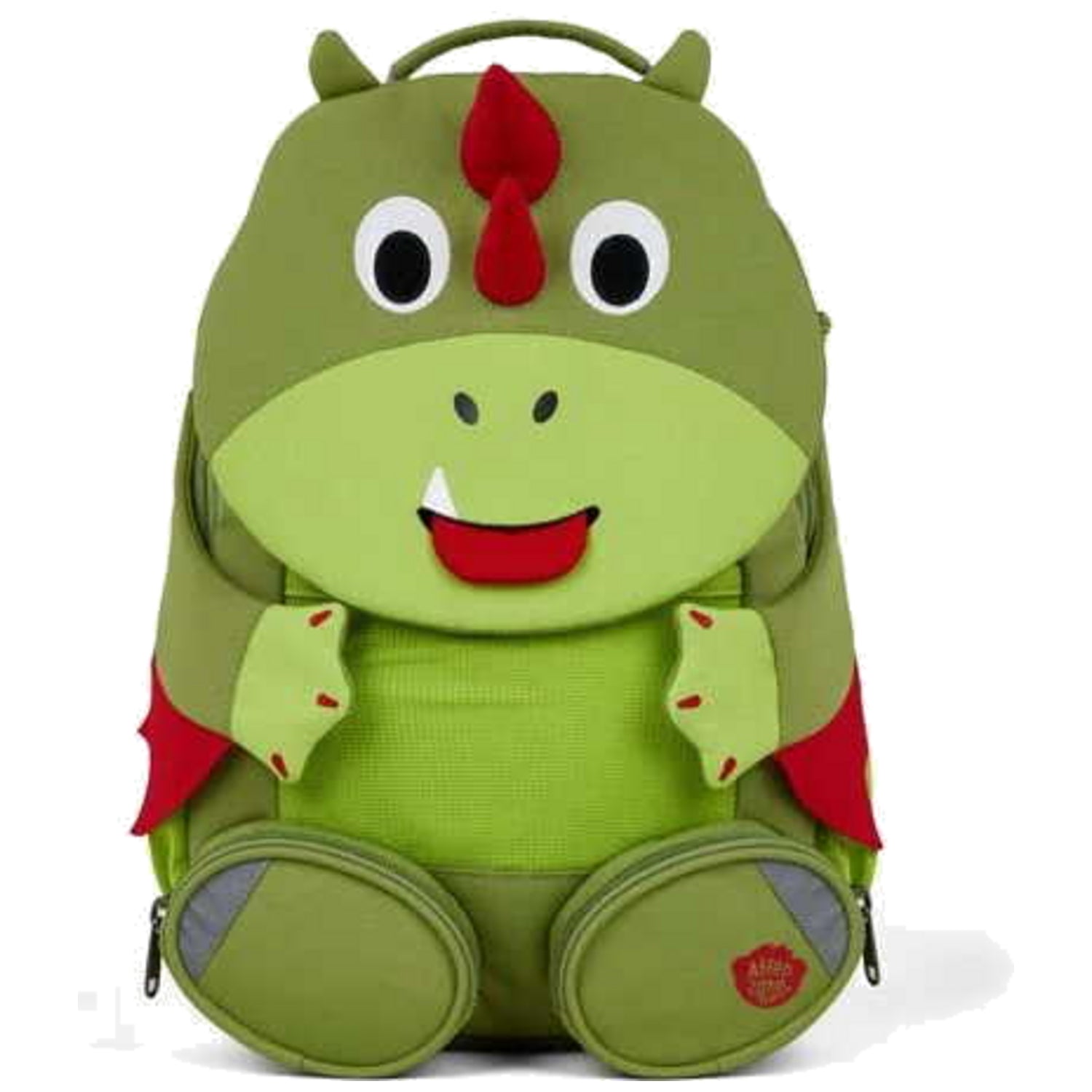 Affenzahn Unisex - Kinder Rucksack Kindergarten Backpack Drache in grün
