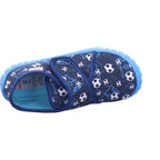 Superfit Jungen Hausschuh Hausschuh Textil \ Bill in blau