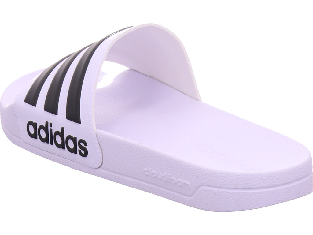 Adidas Unisex - Dospělí pantofle do vody v bílé