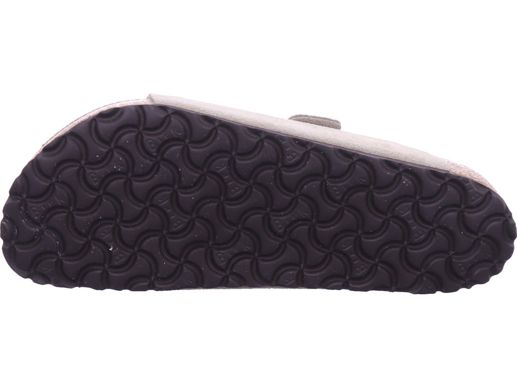 Pánské pantofle Birkenstock Arizona Soft Footbed v béžové barvě