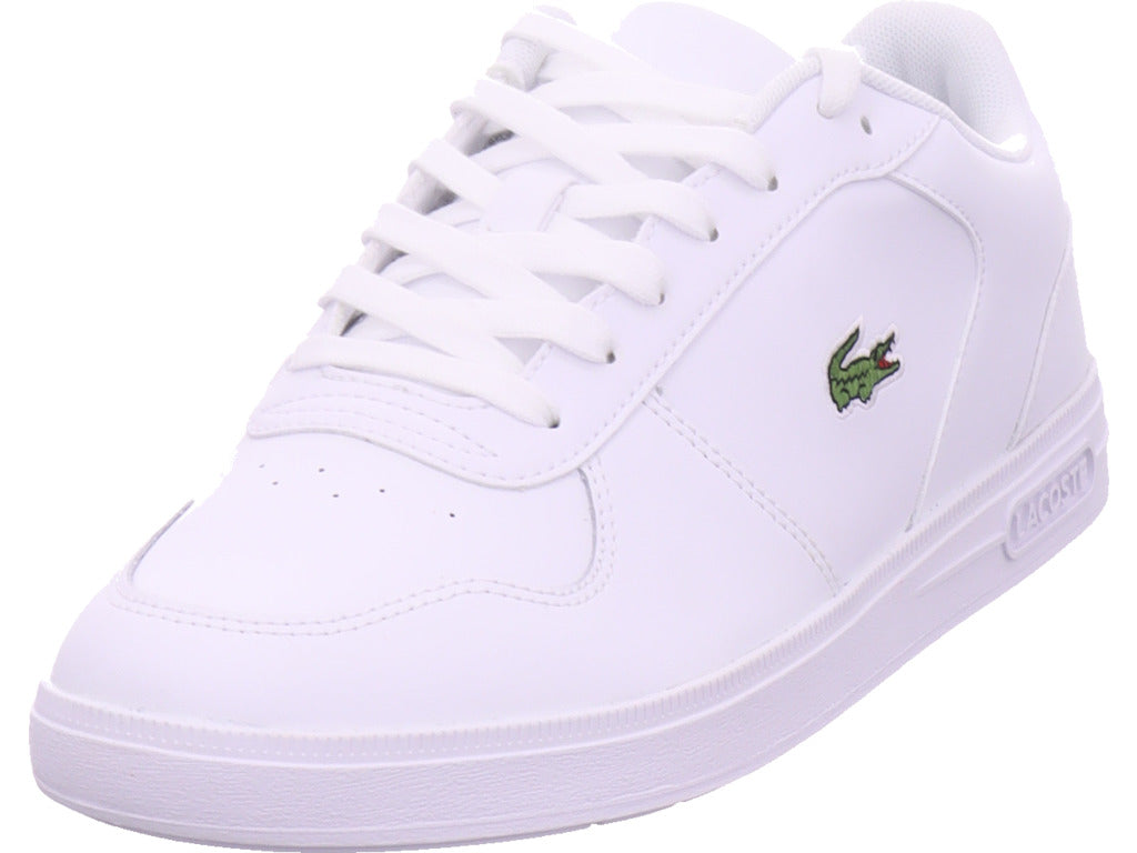 Lacoste Herren Halbschuh T-Base in weiß