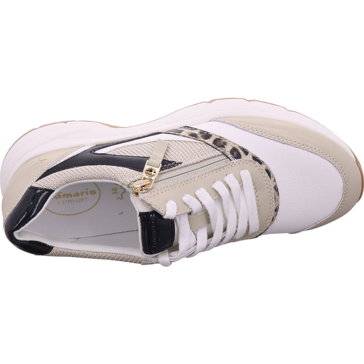 Tamaris Comfort Damen Sneaker  in beige
