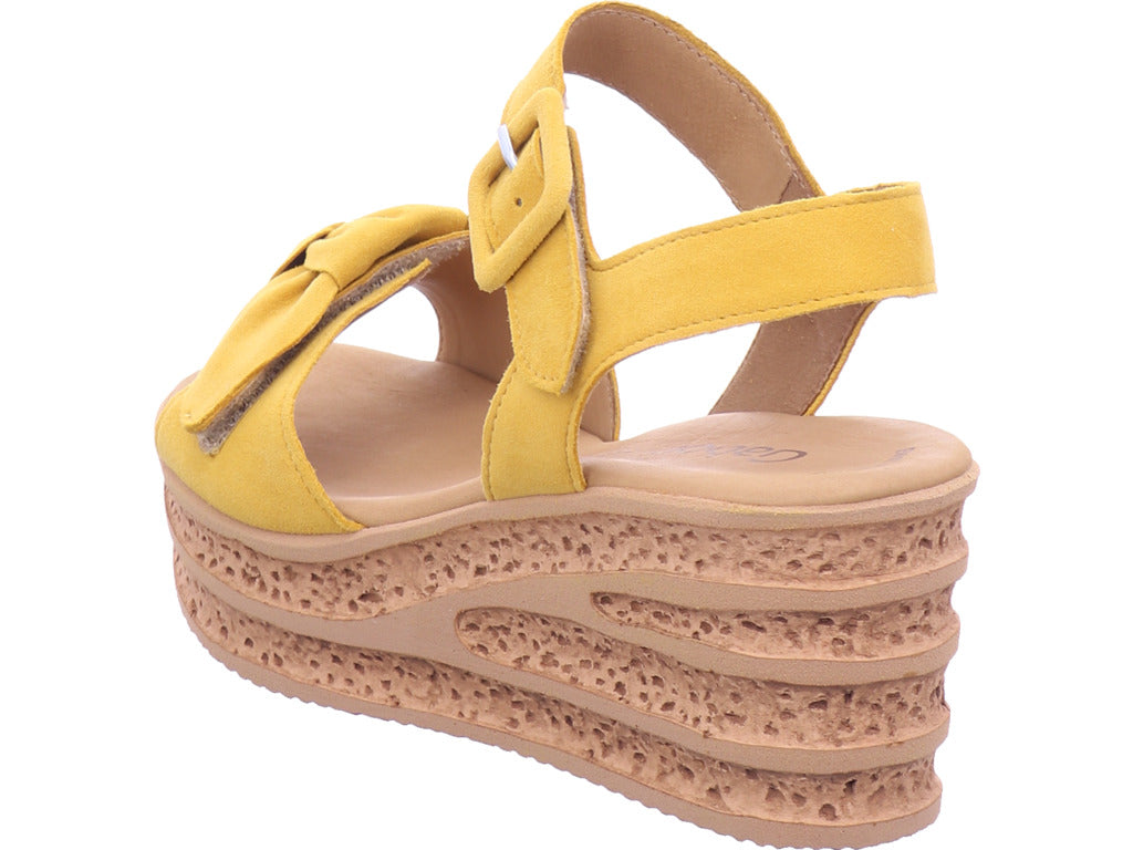 Gabor Damen Sandalette  in gelb