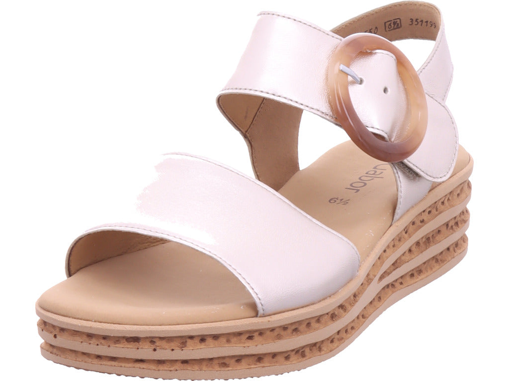 Gabor Damen Sandalette  in beige