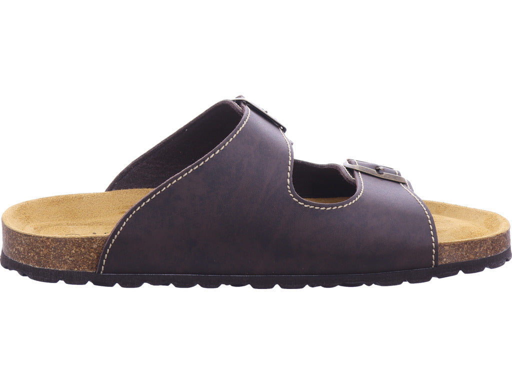 Canadian John Herren Pantolette Weichtritt in braun