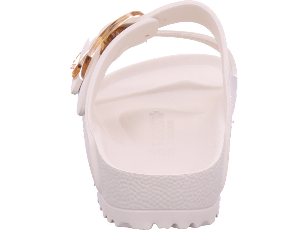 Birkenstock women's Arizona Big Buckle EVA beach shoe in white