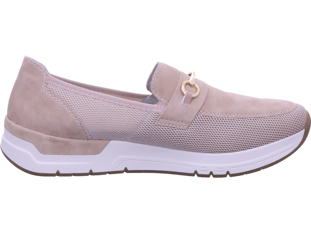 Rieker Damen Slipper Fsk Damen Halbschuhe in rose
