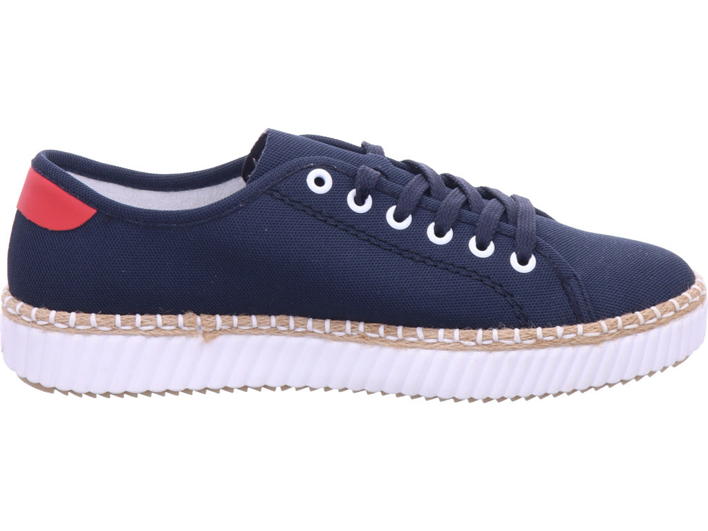 Rieker Women's Textile Shoe Fsk Women's Loafers in Blue