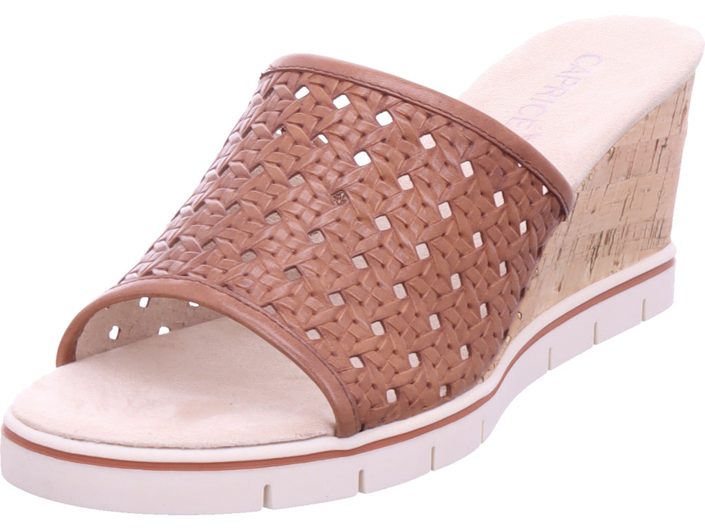 Caprice Damen Pantolette Women Sabot in braun