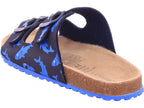 Indigo  Pantolette Bio Kinder in blau