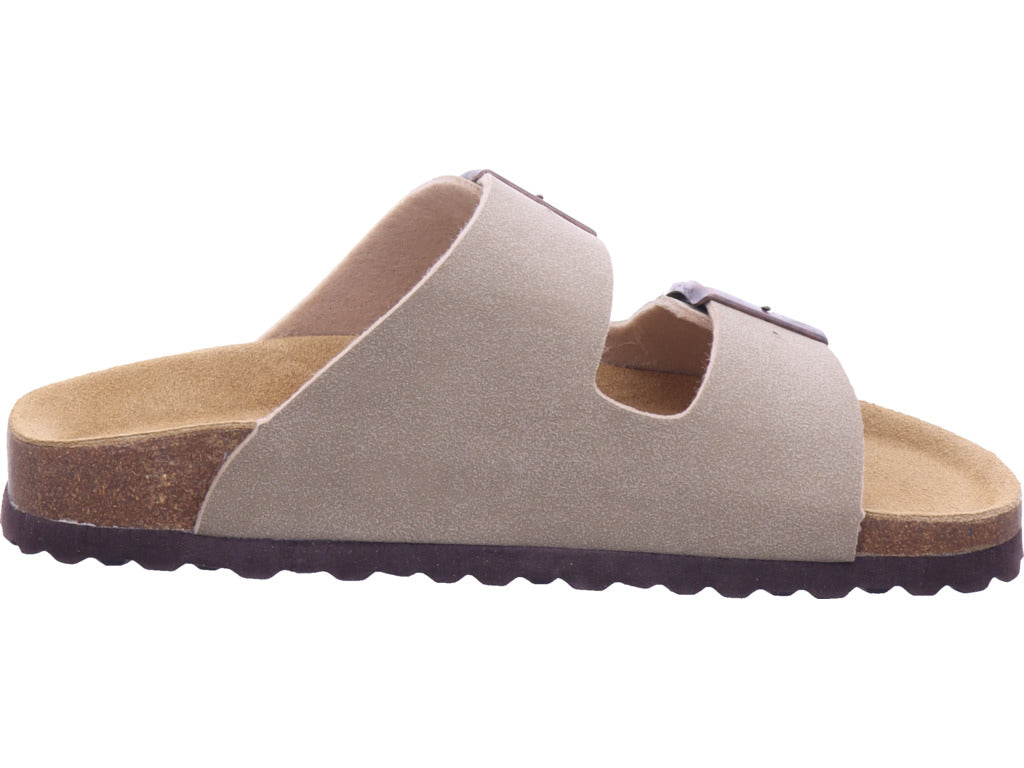 Planet Footwear Damen Pantolette  in beige