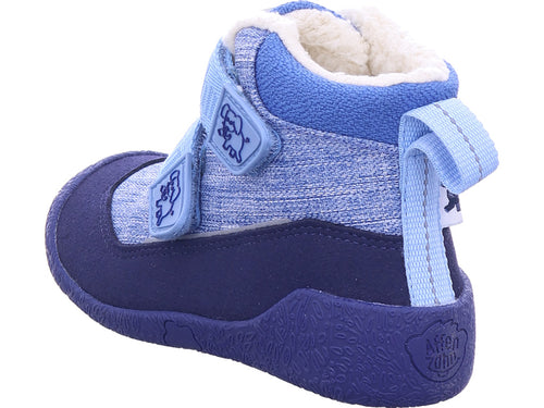 Affenzahn Jungen Stiefel Elefant in blau