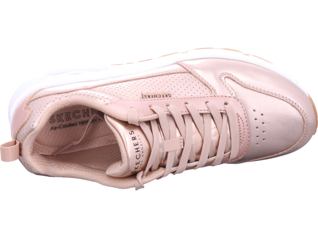SKECHERS Damen Sneaker Uno-Metallixs in rose