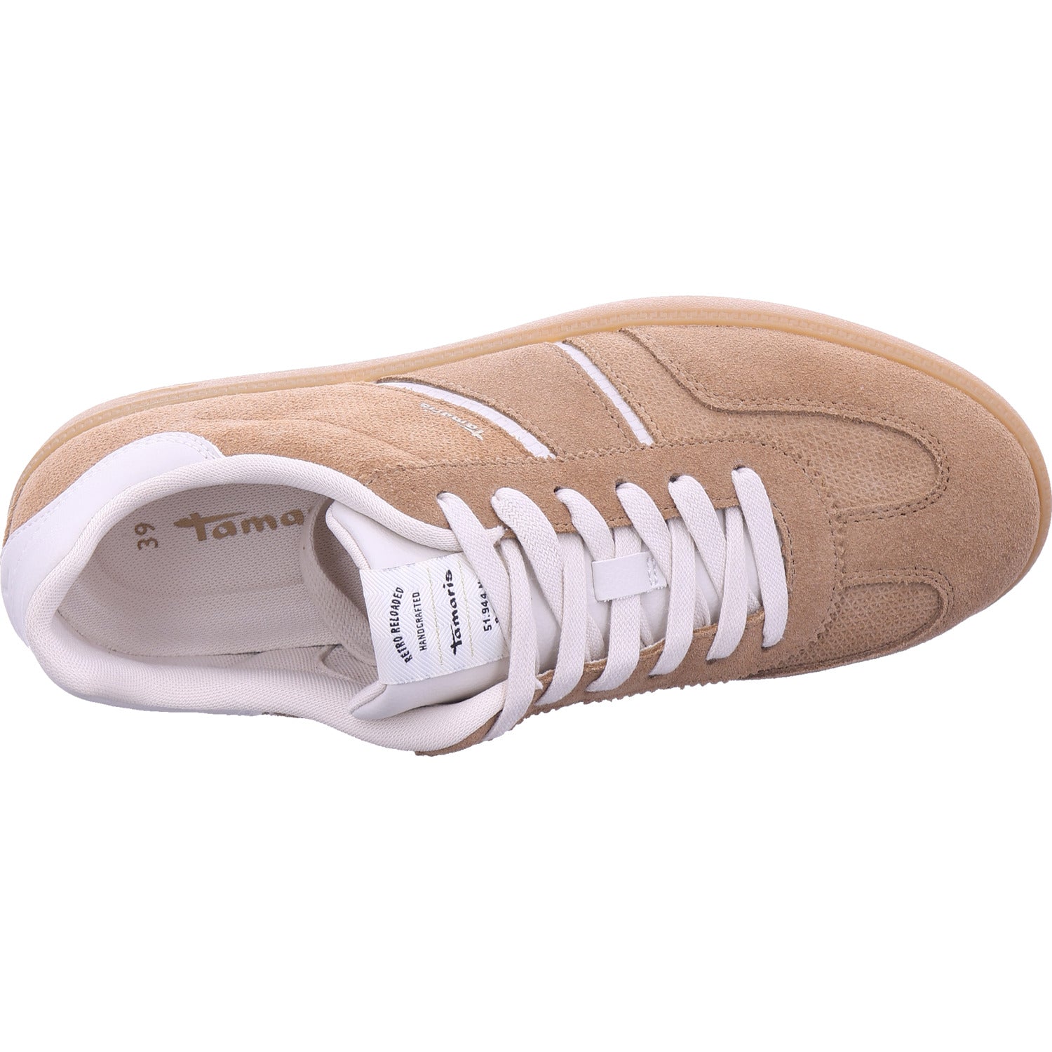 Tamaris women's sneakers in beige