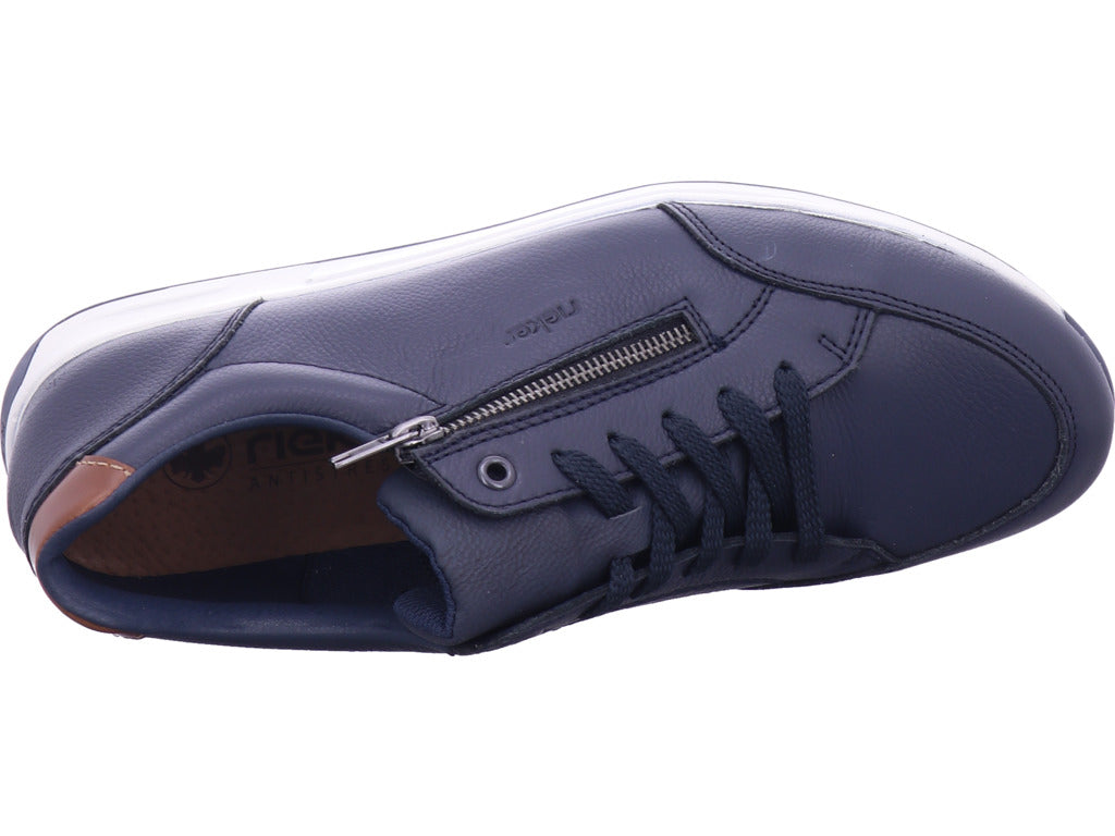 Rieker Herren Halbschuh Fsk Herren Halbschuhe in blau