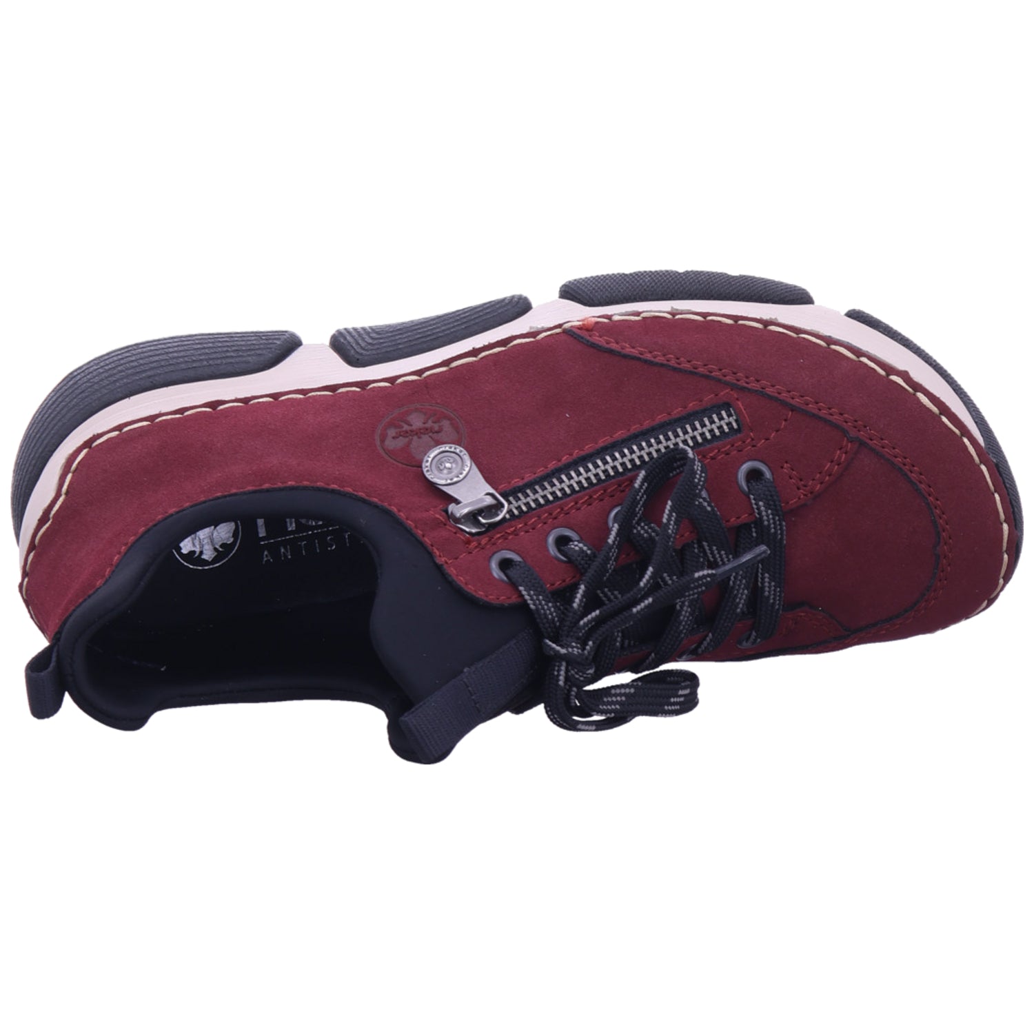 Rieker Damen Sneaker Hwk Damen Halbschuhe in rot