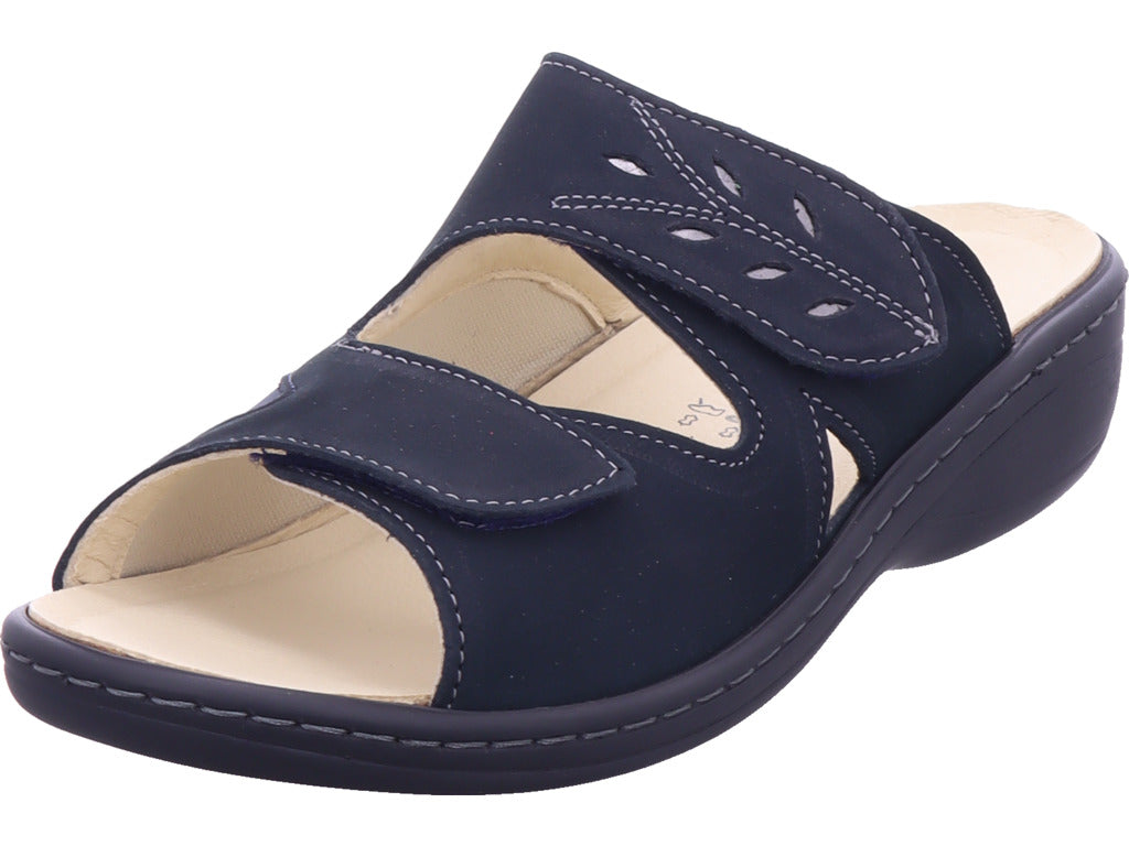 Portina Damen Pantolette  in blau