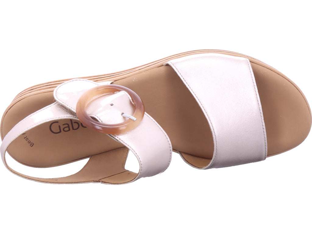Gabor Damen Sandalette  in beige