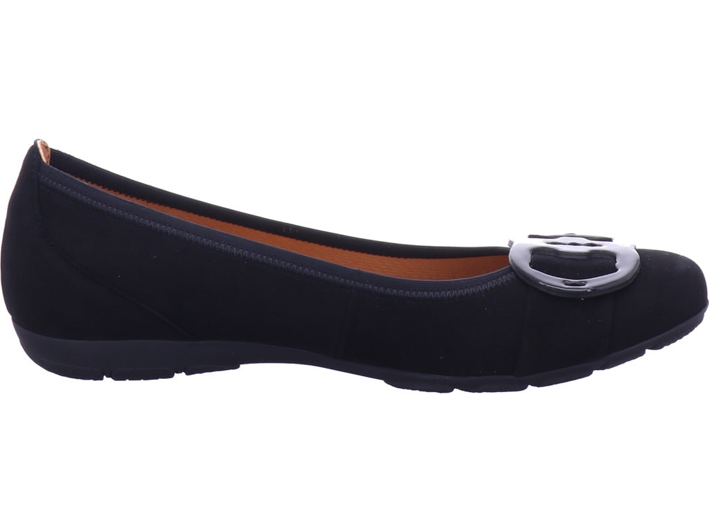 Gabor Damen Ballerina  in schwarz