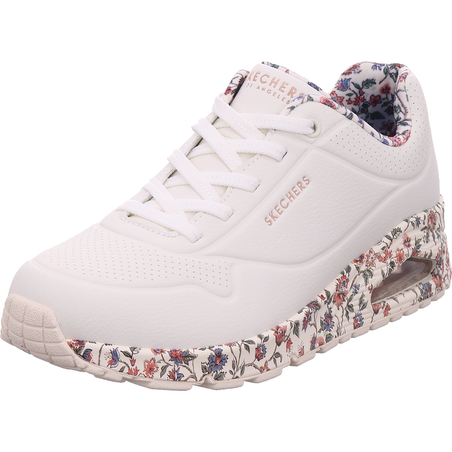SKECHERS Damen Sneaker Uno Safari Time in weiß