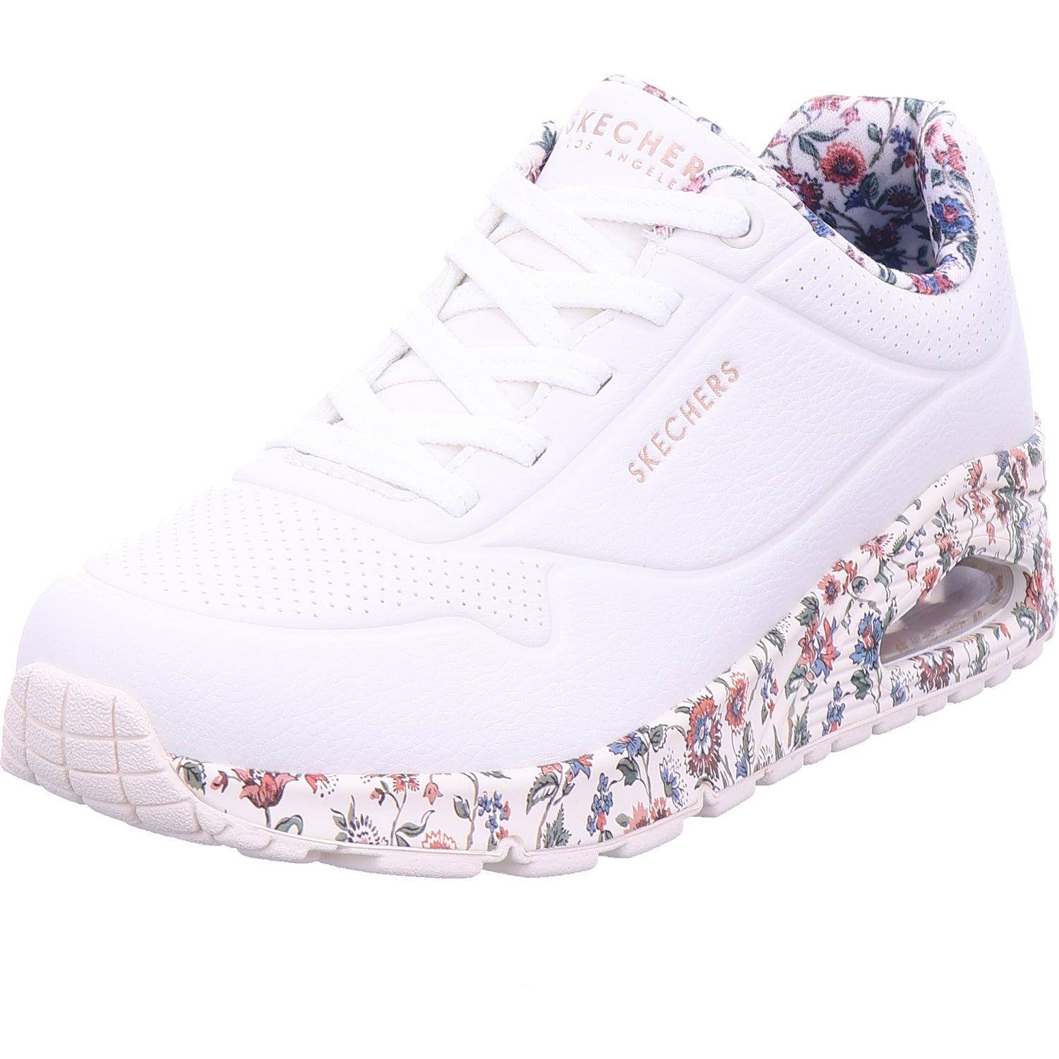 SKECHERS Damen Sneaker Uno Safari Time in weiß