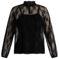 Ivy Beau Damen Bluse Melike in schwarz