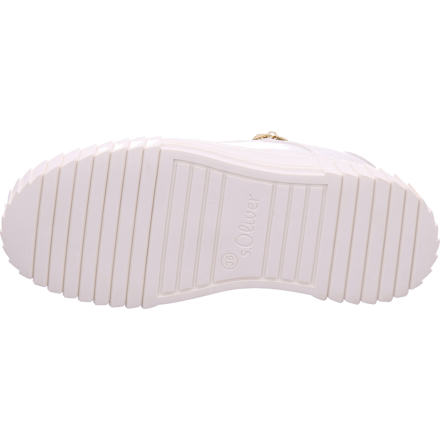 s.Oliver women's sneakers in white