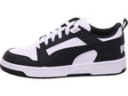 Puma boys' low-top shoe Rebouns V6 Lo Jr in black