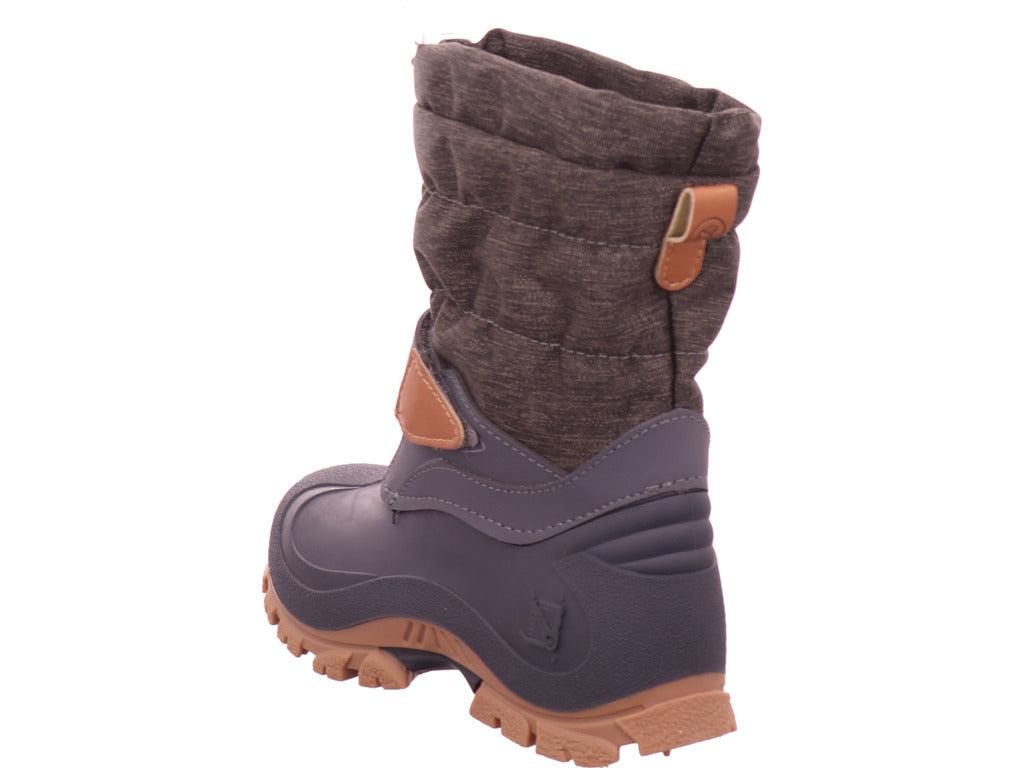 Lurchi Unisex - Kids' Moon Boots Finn in Grey