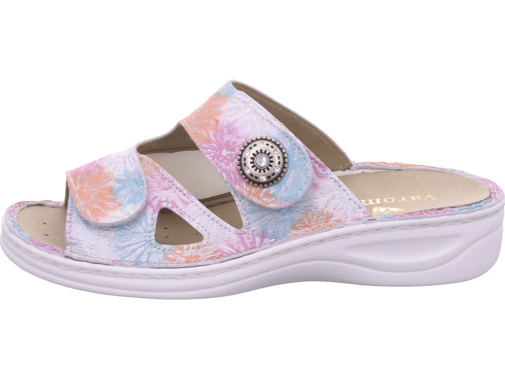 Varomed Damen Pantolette  in weiß