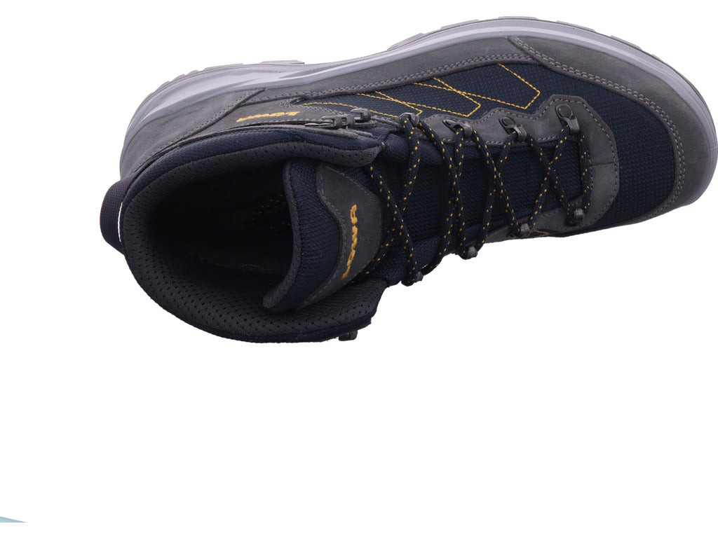 lowa Men's Hiking Boots Corus GTX Mid in grey
