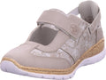 Rieker Women's Slipper Fsk Women's Slip-On Shoes in grey