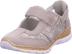 Rieker Women's Slipper Fsk Women's Slip-On Shoes in grey