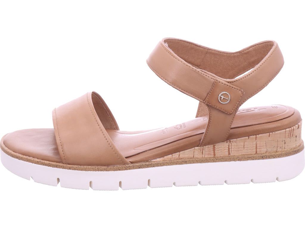 Tamaris Damen Sandalette  in braun