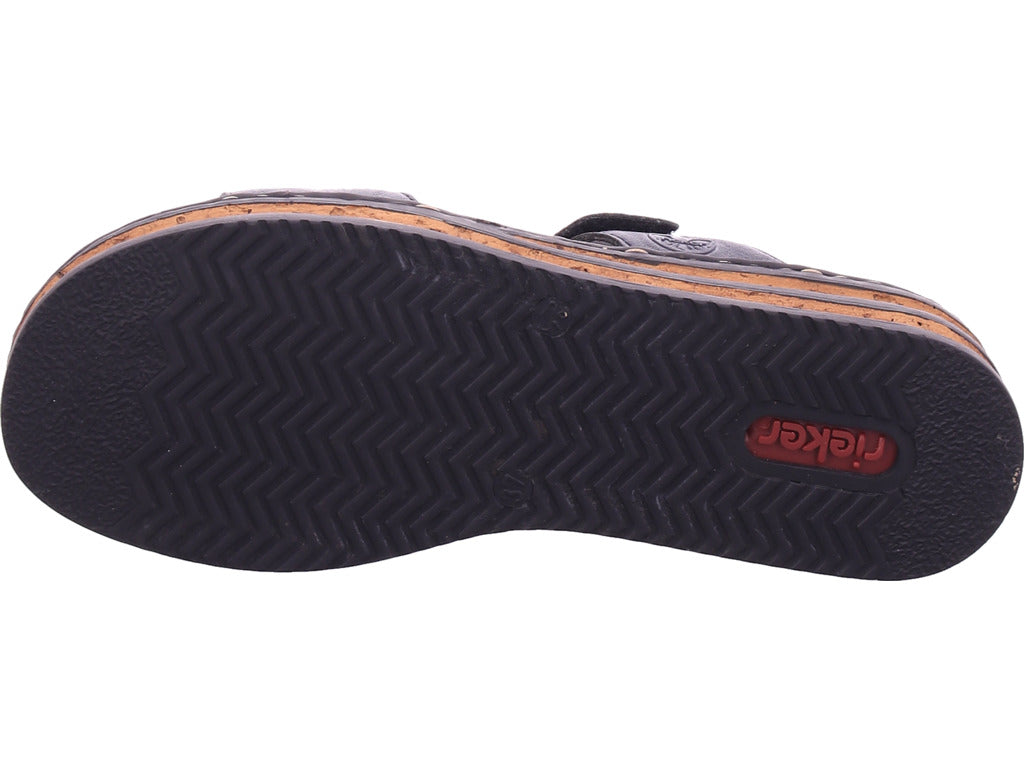 Rieker Women's Mule in blue