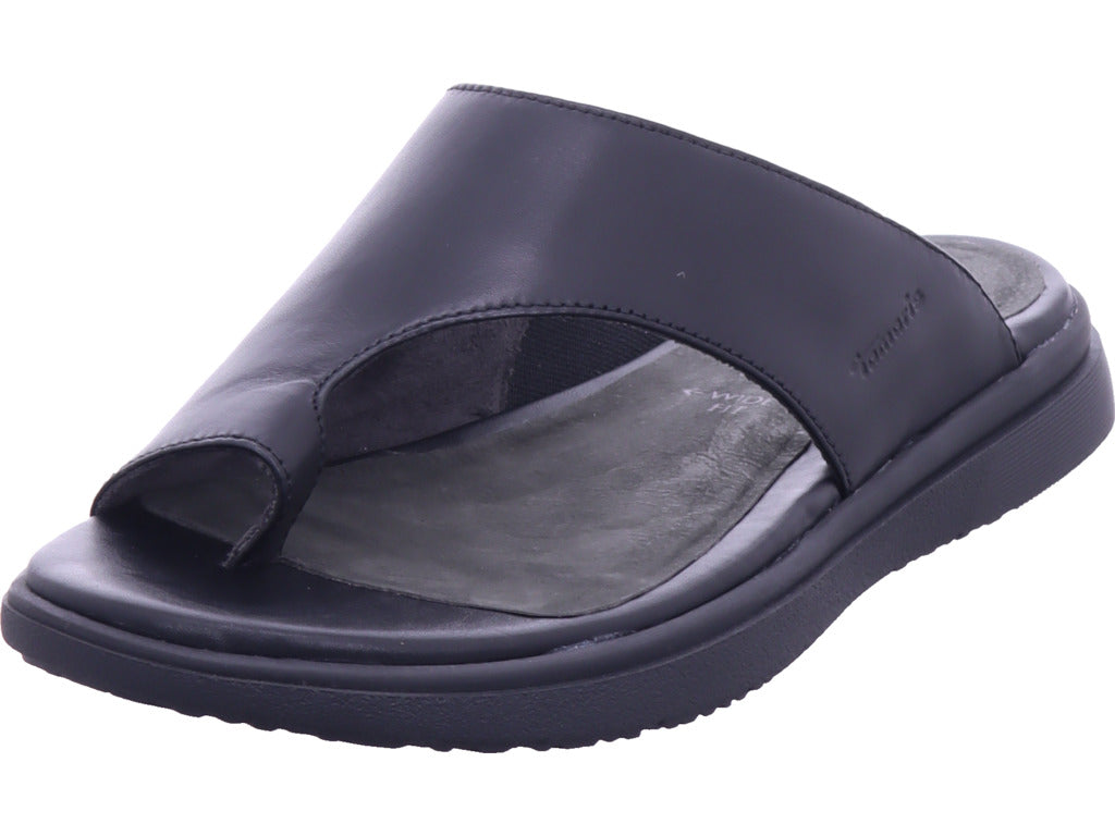 Jana Damen Pantolette M8710944 in schwarz