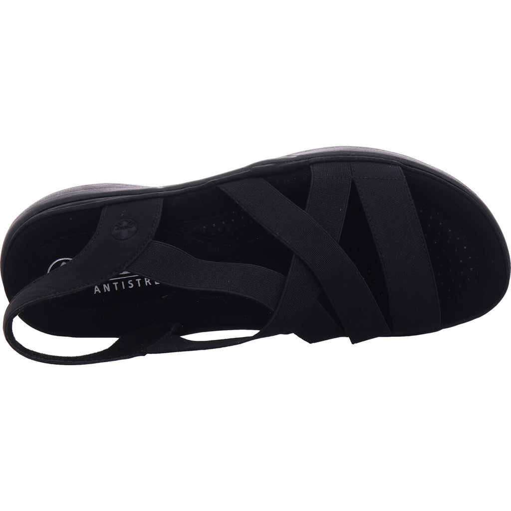 Rieker Women's Sandal in black