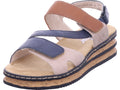 Rieker Damen Sandalette Fsk Damen Sandalen in blau